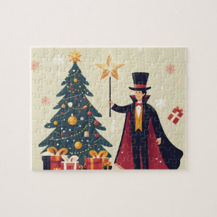 Weihnachten und das Magician Jigsaw Puzzle