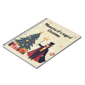 Weihnachten und das Magician Notebook Notizblock (Linke Seite)