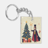 Weihnachten und der Magier Schlüsselanhänger (Vorderseite links)