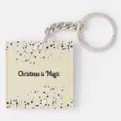 Weihnachten und der Magier Schlüsselanhänger (Rückseite)