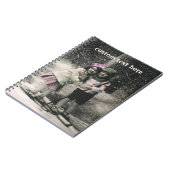 Weihnachten und die besten Freunde des Skis Notizblock (Linke Seite)