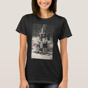 Weihnachten und die besten Freunde des Skis T-Shirt