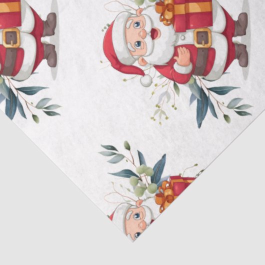 Weihnachten und Eukalyptus Seidenpapier (Ausschnitt)