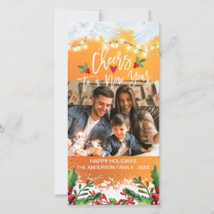 Weihnachten und Feiern zum Neujahrsgrüßen-Foto