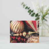 Weihnachten und Feiertage Postkarte (Stehend Vorderseite)