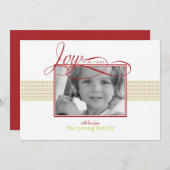 Weihnachten- und Feiertagsfotokarte Feiertagskarte (Vorne/Hinten)