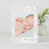 Weihnachten und Foto von Holly und Berries Creme a (Stehend Vorderseite)