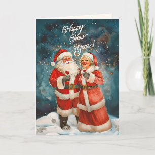 Weihnachten und Frau Claus Happy New Year Holiday