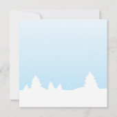 Weihnachten und Freunde Weihnachtskarte (Rückseite)