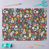 Weihnachten und glückliches Neues Jahr Seidenpapier (Basteln)