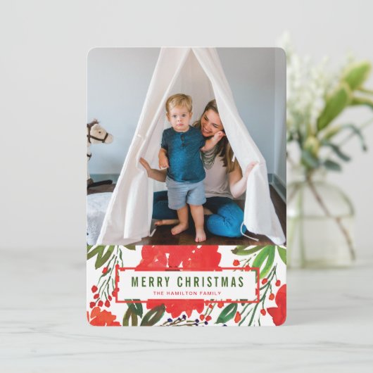 Weihnachten und Handgestrichen (Stehend Vorderseite)