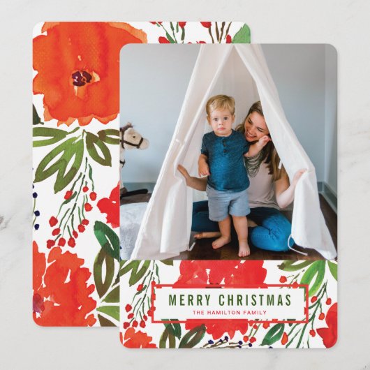 Weihnachten und Handgestrichen (Vorne/Hinten)