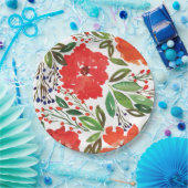 Weihnachten und Handgestrichen Pappteller (Party)