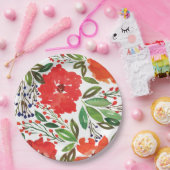 Weihnachten und Handgestrichen Pappteller (Party)