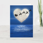 Weihnachten und Herz Vollmond Weihnachten (Vorderseite)