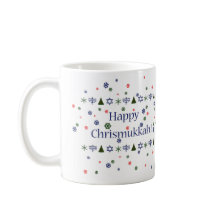 Weihnachten und kombinierte Tasse Chanukkas
