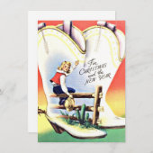 Weihnachten und Neue Jahre Cowgirl Western (Vorne/Hinten)