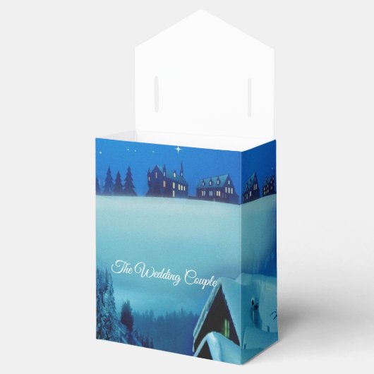 Weihnachten und Neues Jahr 2024 Geschenkschachtel (Geöffnet)