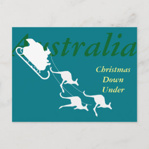 Weihnachten und Neues Jahr Australien grafische Po