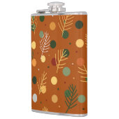 Weihnachten und Neues Jahr Flachmann (Links)