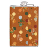 Weihnachten und Neues Jahr Flachmann (Rückseite)