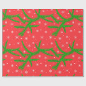 Weihnachten und Neues Jahr Geschenkpapier (Flach)