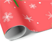 Weihnachten und Neues Jahr Geschenkpapier (Rolleneckpunkt)