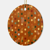 Weihnachten und Neues Jahr Keramik Ornament (Links)