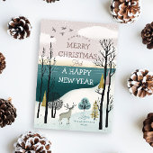 Weihnachten und Neues Jahr | Winterwald