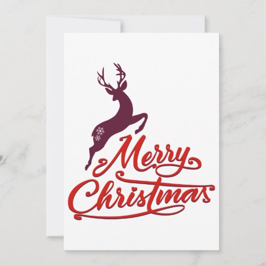 Weihnachten und Neujahr Grafikdesign, Wildtiere (Vorderseite)