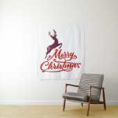 Weihnachten und Neujahr Grafikdesign, Wildtiere Wandteppich (Beispiel)