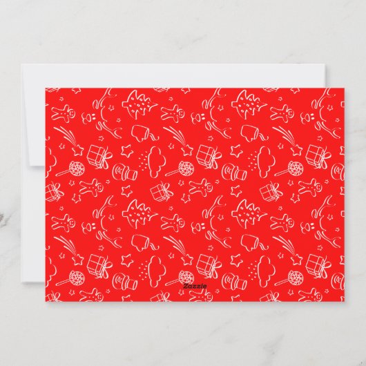 Weihnachten und Neujahr Weihnachtsball (Rückseite)