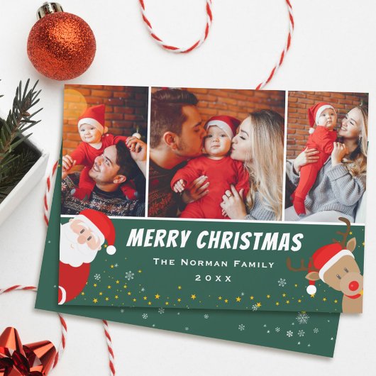 Weihnachten und Reindeer Frohe Weihnachten 3 Foto