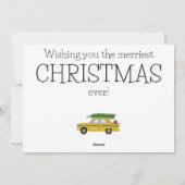 Weihnachten und so wie die New Yorker Taxi (Rückseite)