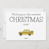 Weihnachten und so wie die New Yorker Taxi (Rückseite)