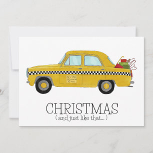 Weihnachten und so wie die New Yorker Taxi