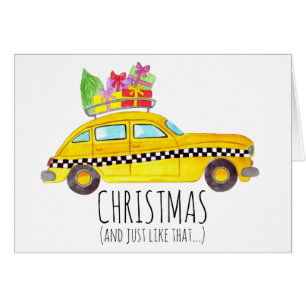 Weihnachten und so wie die New Yorker Taxi