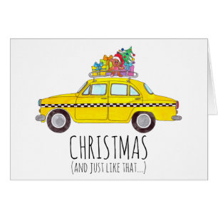 Weihnachten und so wie die New Yorker Taxi