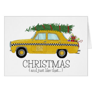 Weihnachten und so wie die New Yorker Taxi