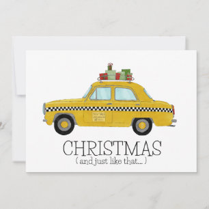Weihnachten und so wie die New Yorker Taxi