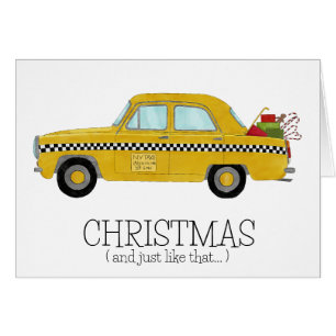 Weihnachten und so wie die New Yorker Taxi