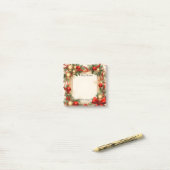 Weihnachten und Urlaub Post-it Klebezettel (Auf Schreibtisch)