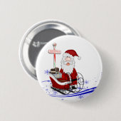 Weihnachten und Weihnachten Button (Vorne & Hinten)