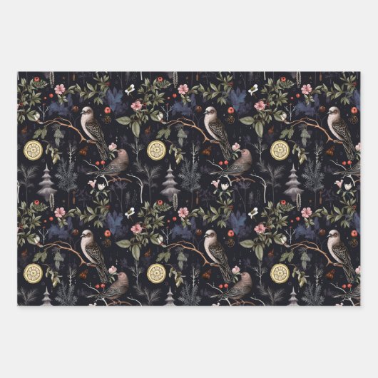 Weihnachten und Weihnachten Geschenkpapier Set (Vorderseite 2)