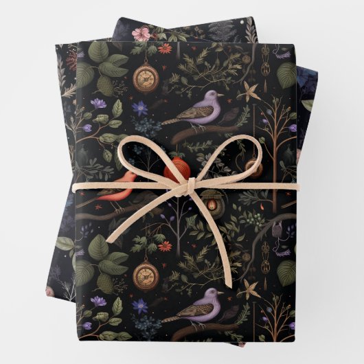 Weihnachten und Weihnachten Geschenkpapier Set (Beispiel)
