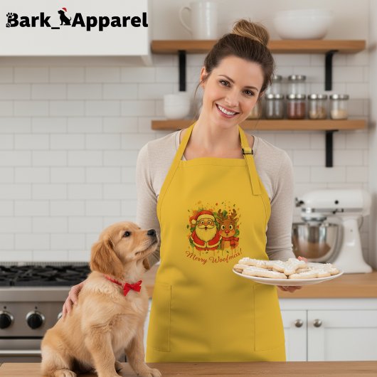 Weihnachten und Weihnachten Lange Schürze