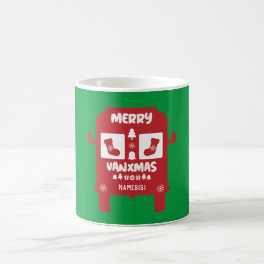 Weihnachten und Weihnachtsgeschenke Kaffeetasse (Mittel)