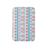 Weihnachten und Winter gestricktes Muster Badematte (Vorderseite Vertikal)