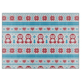 Weihnachten und Winter gestricktes Muster Schneidebrett (Vorderseite)