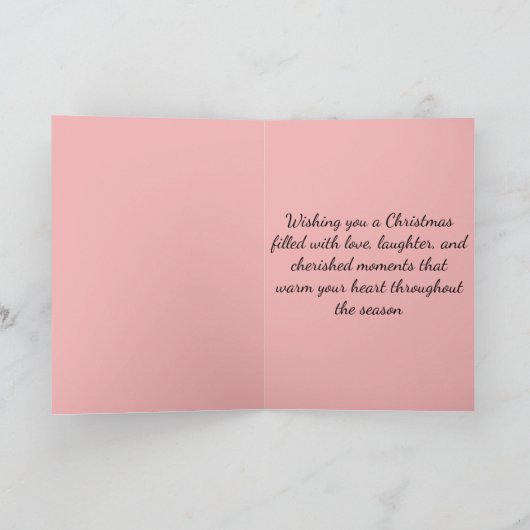 Weihnachten und Wünsche (Innenseite)